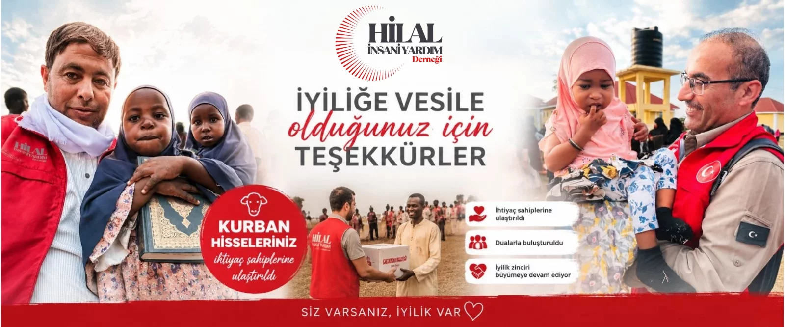 Kurbanınız Hilal Olsun