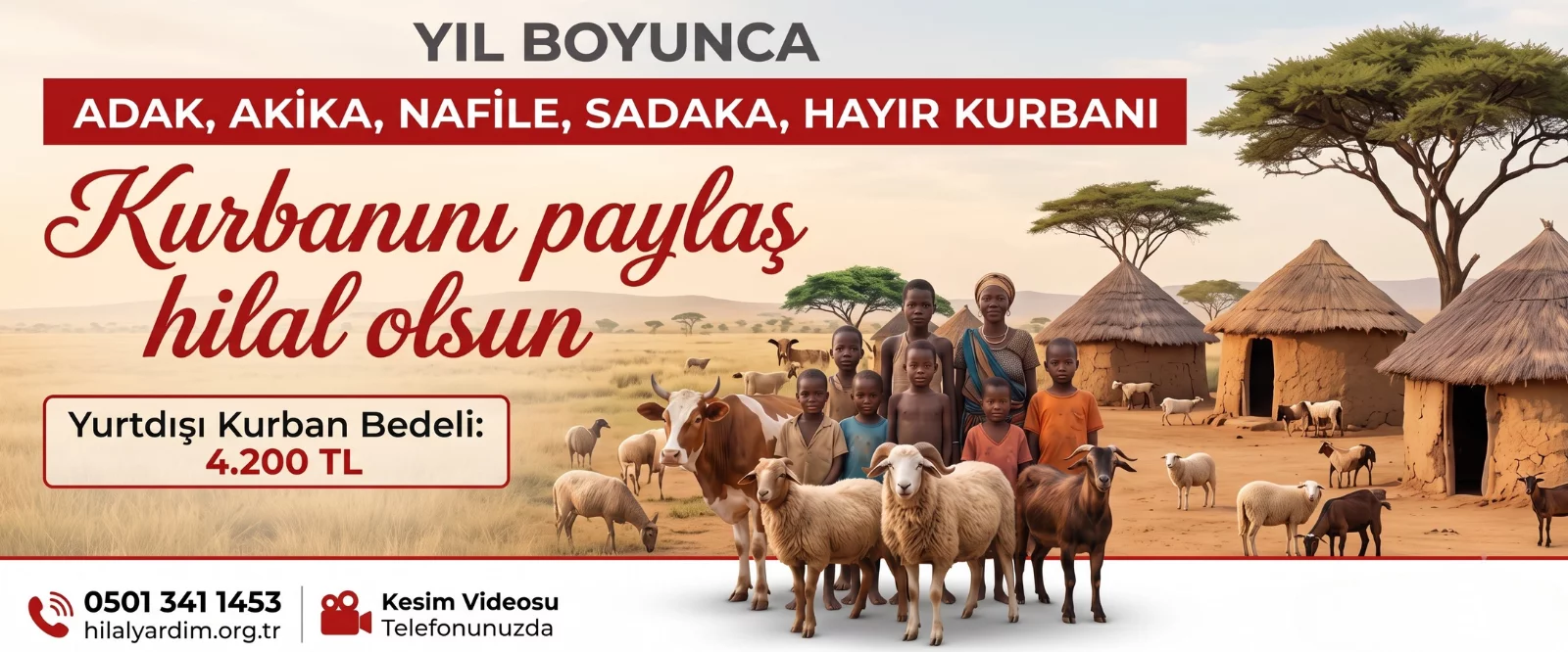 Kurbanınız Hilal Olsun