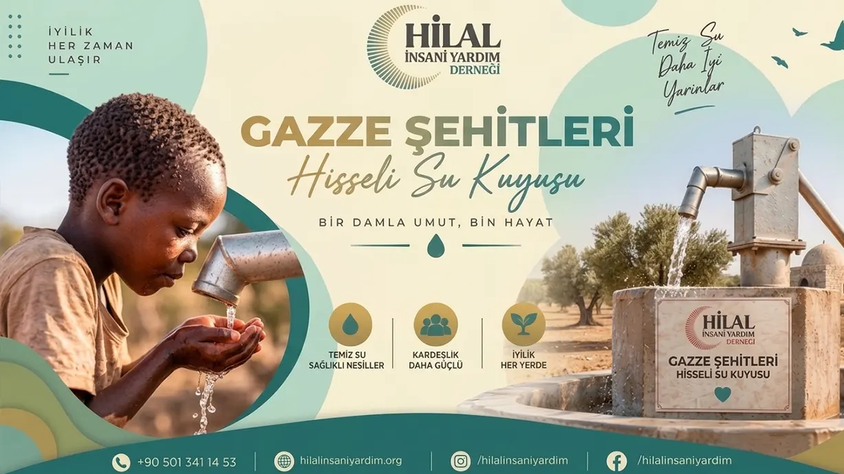 Gazze Şehitleri Hisseli Su Kuyusu